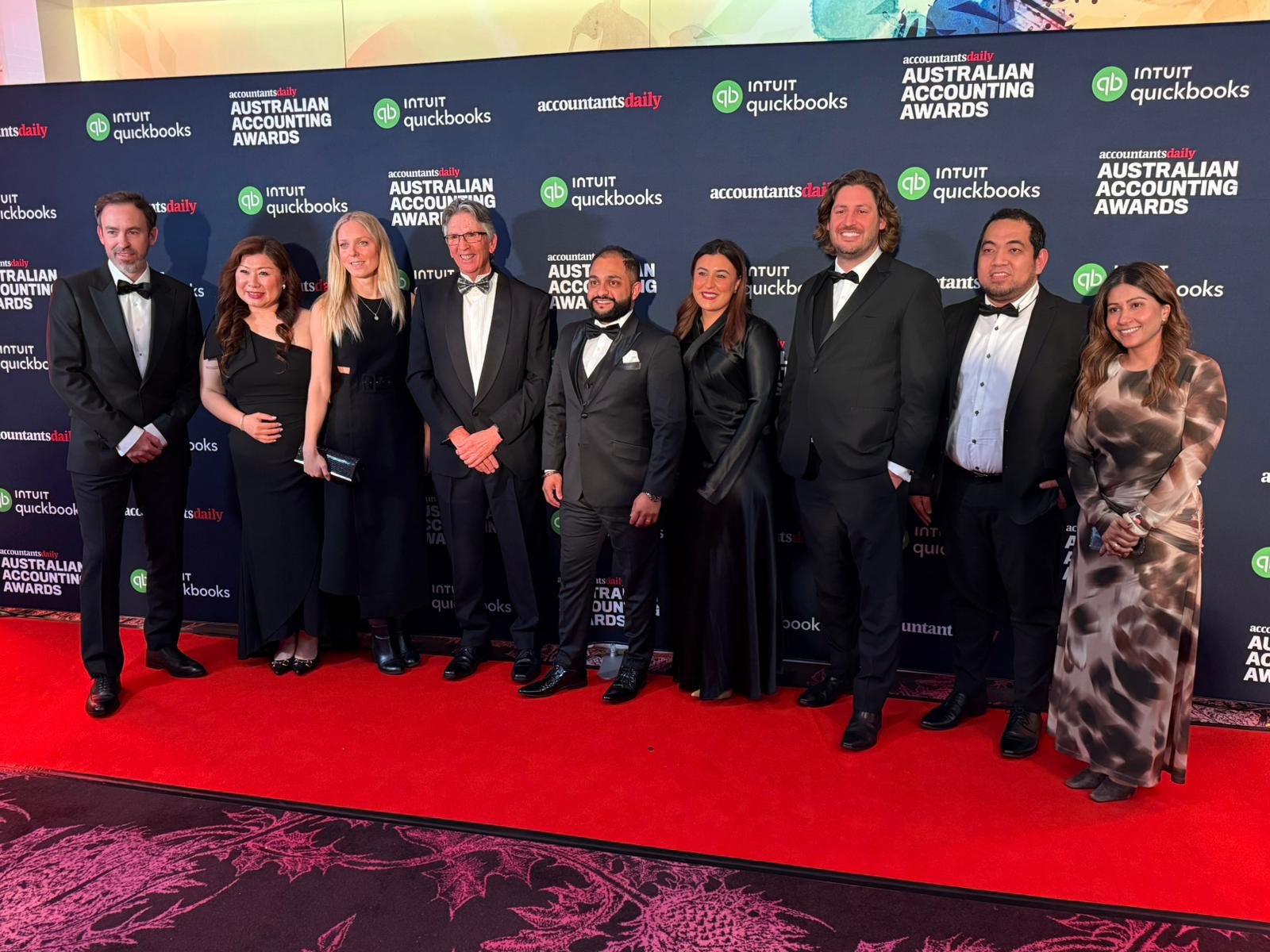 ABN Australia team at the Australian Accounting Awards